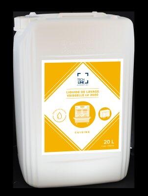 DETERGENT LIQUIDE VAISSELLE EAU DURE TECHLINE LV3000 20L