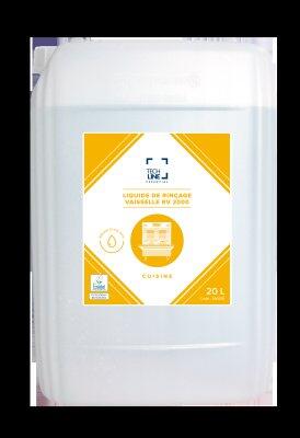 ADDITIF DE RINCAGE TOUTES EAUX RV2000 TECHLINE ECOLABEL EU 20L