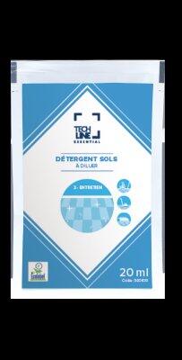 NETTOYANT SOLS ET SURFACES TECHLINE ECOLABEL 250X20ML