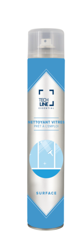 NETTOYANT VITRES TECHLINE 750ML