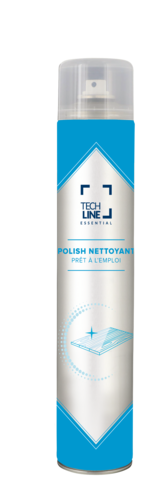 NETTOYANT POLISH BOIS AVEC SILICONE TECHLINE 750ML