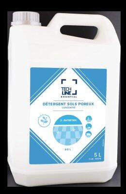NETTOYANT SOLS POREUX TECHLINE 5L