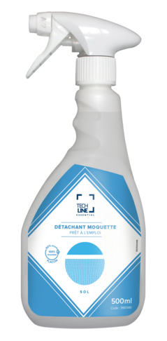 DETACHANT MOQUETTES TECHLINE 500ML - 3