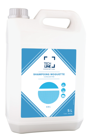 NETTOYANT MOQUETTES TECHLINE 5L