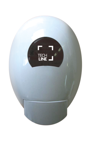 DISTRIBUTEUR MANUEL MOUSSE TECHLINE BLANC 800ML - 2