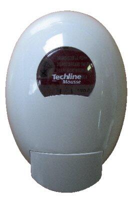 DISTRIBUTEUR MANUEL MOUSSE TECHLINE BLANC 800ML