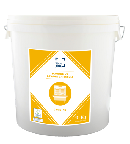 DETERGENT POUDRE VAISSELLE TECHLINE ECOLABEL EU 10KG - 2