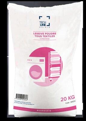 LESSIVE POUDRE TOUS TEXTILES TECHLINE 20KG