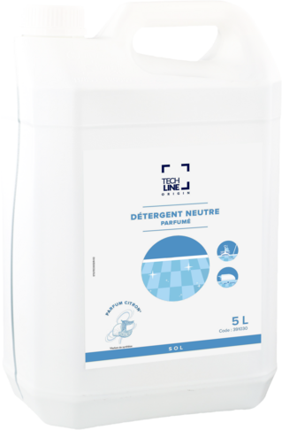 DETERGENT SOLS NEUTRE CITRON TECHLINE 5L - 2