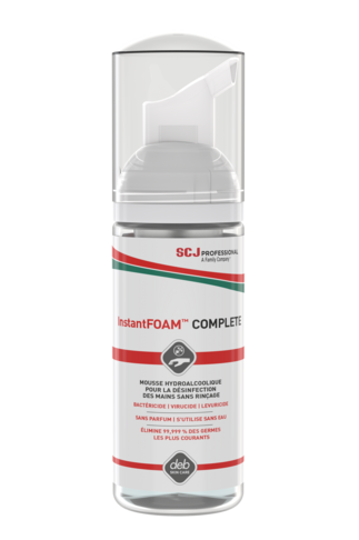 MOUSSE HYDROALCOOLIQUE INSTANTFOAM® COMPLETE FLACON 47ML X12