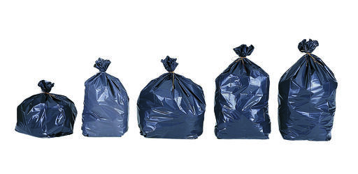 SAC POUBELLE 110L BASSE DENSITE DECHETS MOYENS NOIR X250