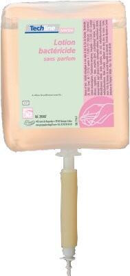 SAVON ANTIMICROBIEN SANS PARFUM TECHLINE CARTOUCHE 800ML X6