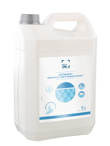 NETTOYANT DESINFECTANT SURODORANT FLEUR BLANCHE TECHLINE 5L