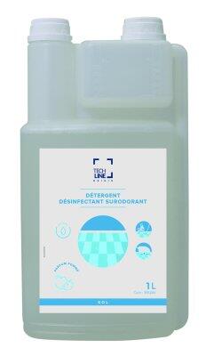 NETTOYANT DESINFECTANT SURODORANT POMME TECHLINE 1L DOSEUR