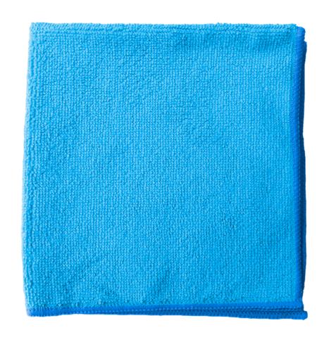 LAVETTE BOUCLEE MICROFIBRE TECHLINE 38X38CM BLEU X5