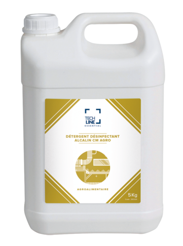 DEGRAISSANT DESINFECTANT MOUSSANT AGROALIMENTAIRE TECHLINE 5KG