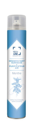 DESINFECTANT AIR ET SURFACES TECHLINE 750ML
