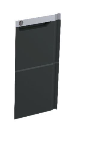 PORTE DROITE GRAND FORMAT POUR CHARIOT TECHLINE - 2