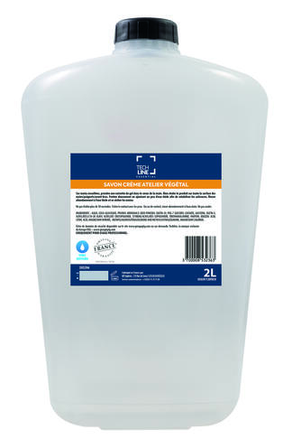 SAVON ATELIER CHARGES VÉGÉTALES TECHLINE CARTOUCHE 2L X6