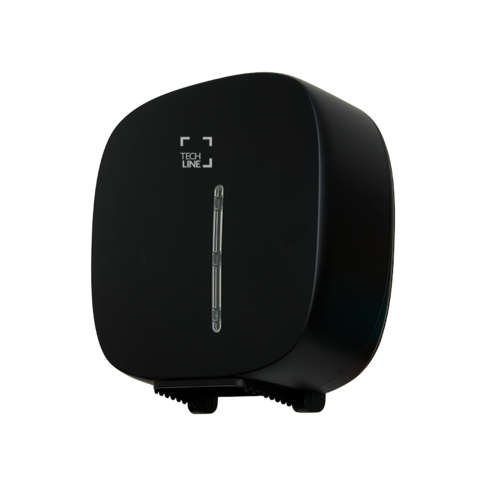 DISTRIBUTEUR DE PAPIER TOILETTE MINI JUMBO TECHLINE NOIR
