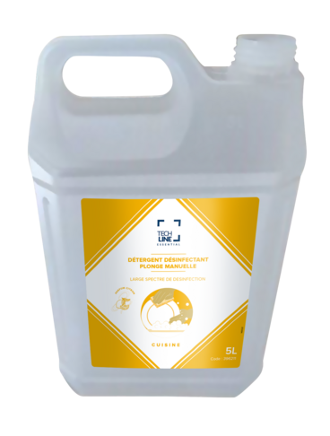 LIQUIDE VAISSELLE DESINFECTANT TECHLINE 5L