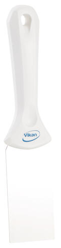 GRATTOIR A MAIN ALIMENTAIRE LAME INOX 5CM BLANC