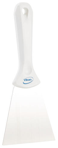 GRATTOIR A MAIN ALIMENTAIRE LAME INOX 10CM BLANC