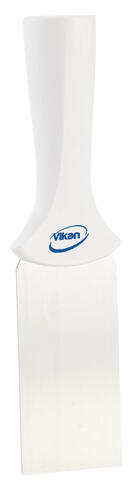 GRATTOIR ALIMENTAIRE LAME INOX PAS DE VIS 5CM BLANC