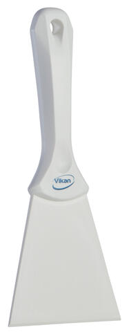 GRATTOIR A MAIN ALIMENTAIRE LAME NYLON 10CM BLANC