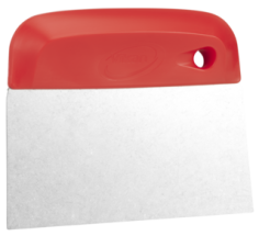 RACLOIR COUPE PATE ACIER 146MM ROUGE