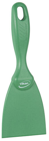 GRATTOIR A MAIN ALIMENTAIRE DETECTABLE 7,5CM VERT