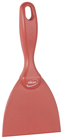 GRATTOIR A MAIN ALIMENTAIRE DETECTABLE 10CM ROUGE