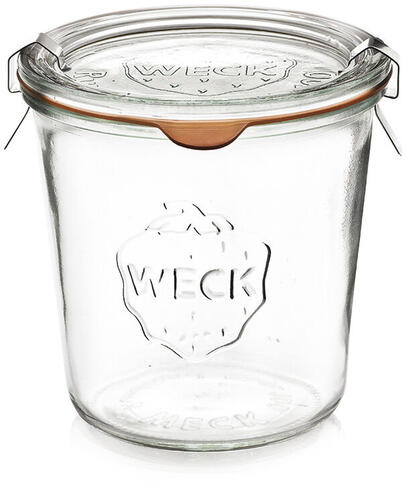 WECK BOCAL AVEC COUVERCLE ET JOINT 58 CL Ø 10 CM H 10,7 CM
