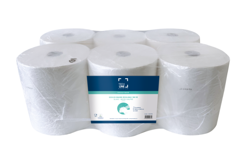 ESSUIE-MAINS ROULEAU TECHLINE BLANC 160M 2 PLIS ECOLABEL X6 - 2
