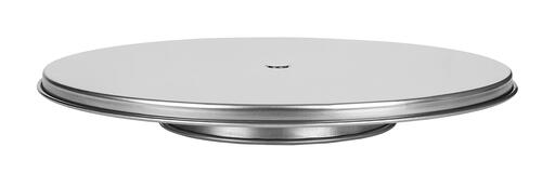 PLATEAU TOURNANT INOX 30X3.8 CM
