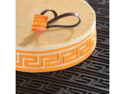 TAPIS RELIEF SILICONE 530X370 GRANDE FRISE GRECQUE