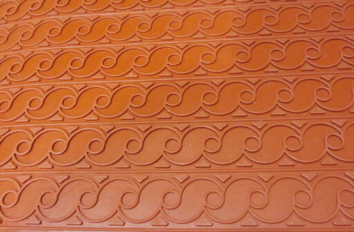 TAPIS RELIEF SILICONE 530X370 ARABESQUES