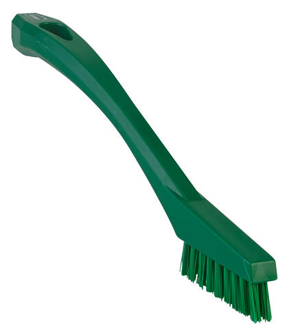 BROSSE ALIMENTAIRE 20CM FIBRE EXTRA DURE VERT