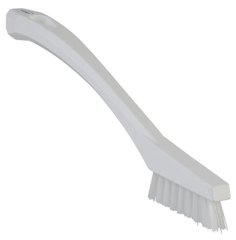 BROSSE ALIMENTAIRE 20CM FIBRE EXTRA DURE BLANC
