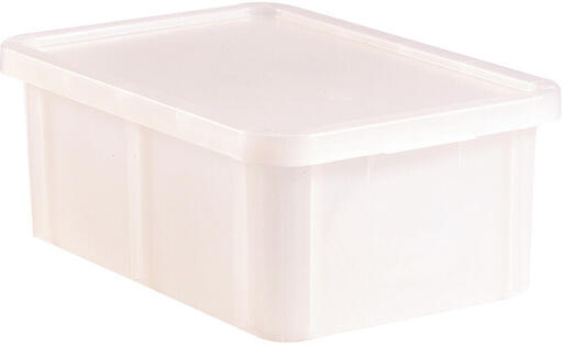 BACS HACCP AVEC COUVERCLE 600X400 HAUTEUR 23 CM 35 BLANC