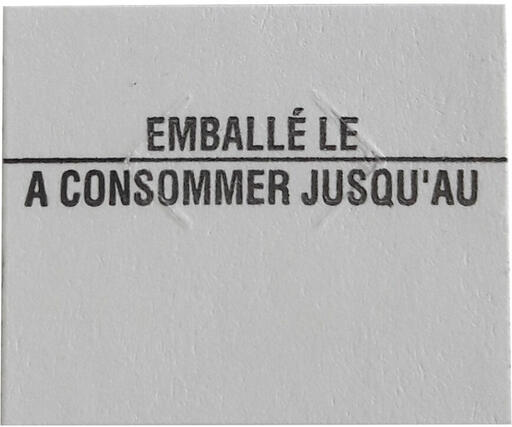 ROULEAUX ÉTIQUETTES ÉTIQUETEUSE NUMÉRIQUE 1 LIGNE PRÉ-IMPRIMÉES X8