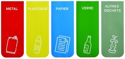STICKERS TRI POUR SUPPORT SAC COLLEC X5