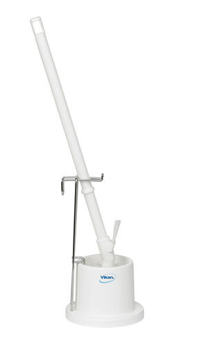 BROSSE WC ERGONOMIQUE BLANC