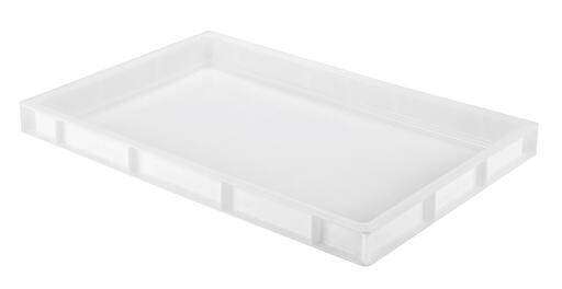 BAC PEHD 60X40X5,5CM 9L BLANC