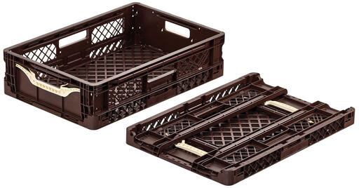 BAC PLIABLE MARRON 60X40X15 CM