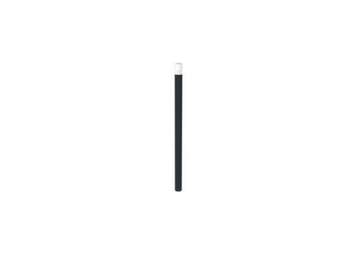 POTELET A SCELLER ALTO TETE GORGE GRIS ANTHRACITE / BLANC