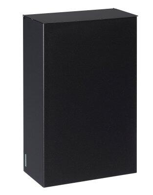 POUBELLE MURALE MANGA 10L  AVEC ETRIER  GRIS MANGANESE