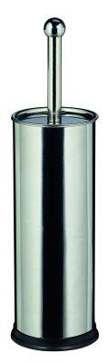PORTE-BALAYETTE A POSER  SANEA  INOX  BROSSE NOIRE