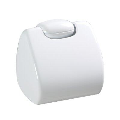 PORTE-ROULEAU PAPIER TOILETTE PLASTIQUE BLANC SANIPLA