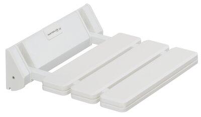 SIÈGE DE DOUCHE RELEVABLE BLANC BISKA
